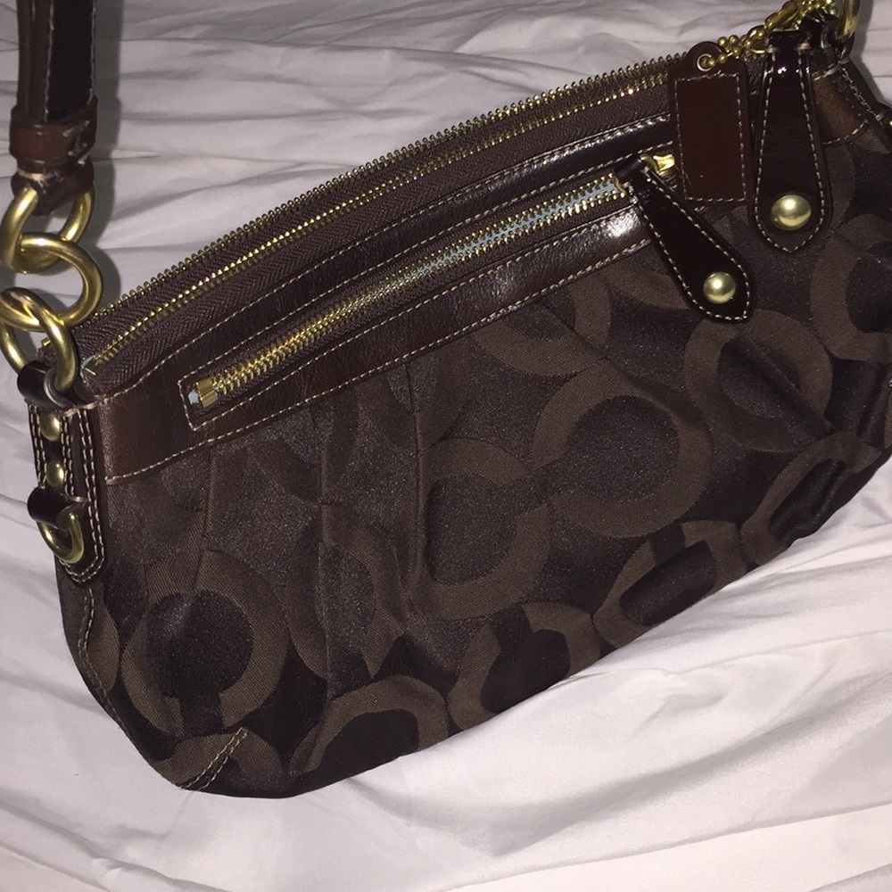 Brown Coach Purse - Picture 6 of 7
